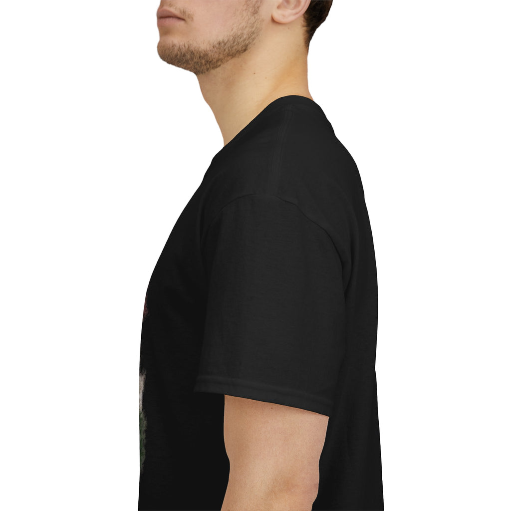 Kurdish Flag T-Shirt, Fighter Silhouette - Kurdish Pride Edition