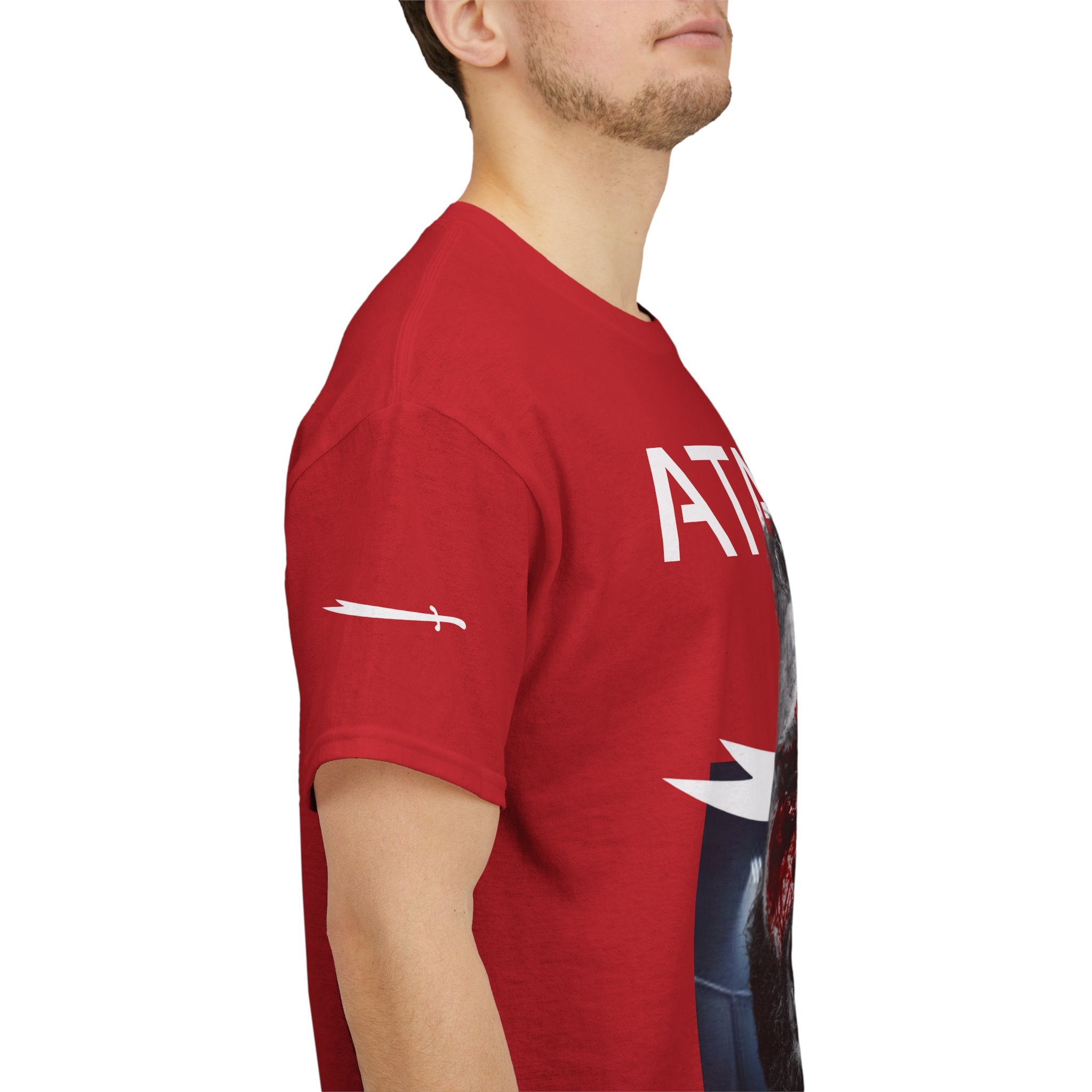 V2 Ataman MMA Fighter T-Shirt — Combat Sports Graphic Tee for Fight Fans (Sword)