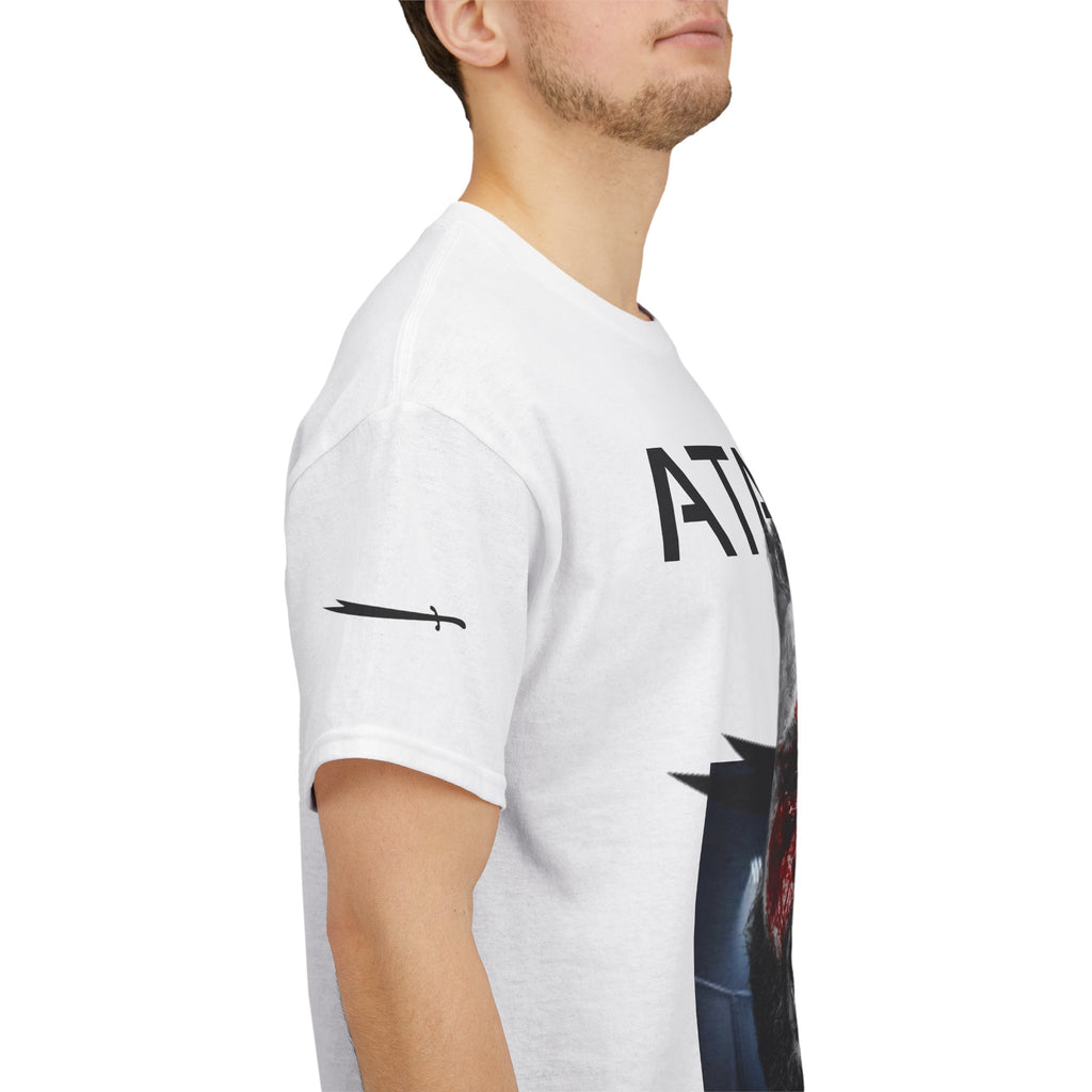 V2 Ataman MMA Fighter T-Shirt — Combat Sports Graphic Tee for Fight Fans (Sword)
