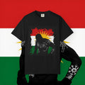 Kurdistan Flag Silhouette T-Shirt — Kurdish Pride Graphic Tee