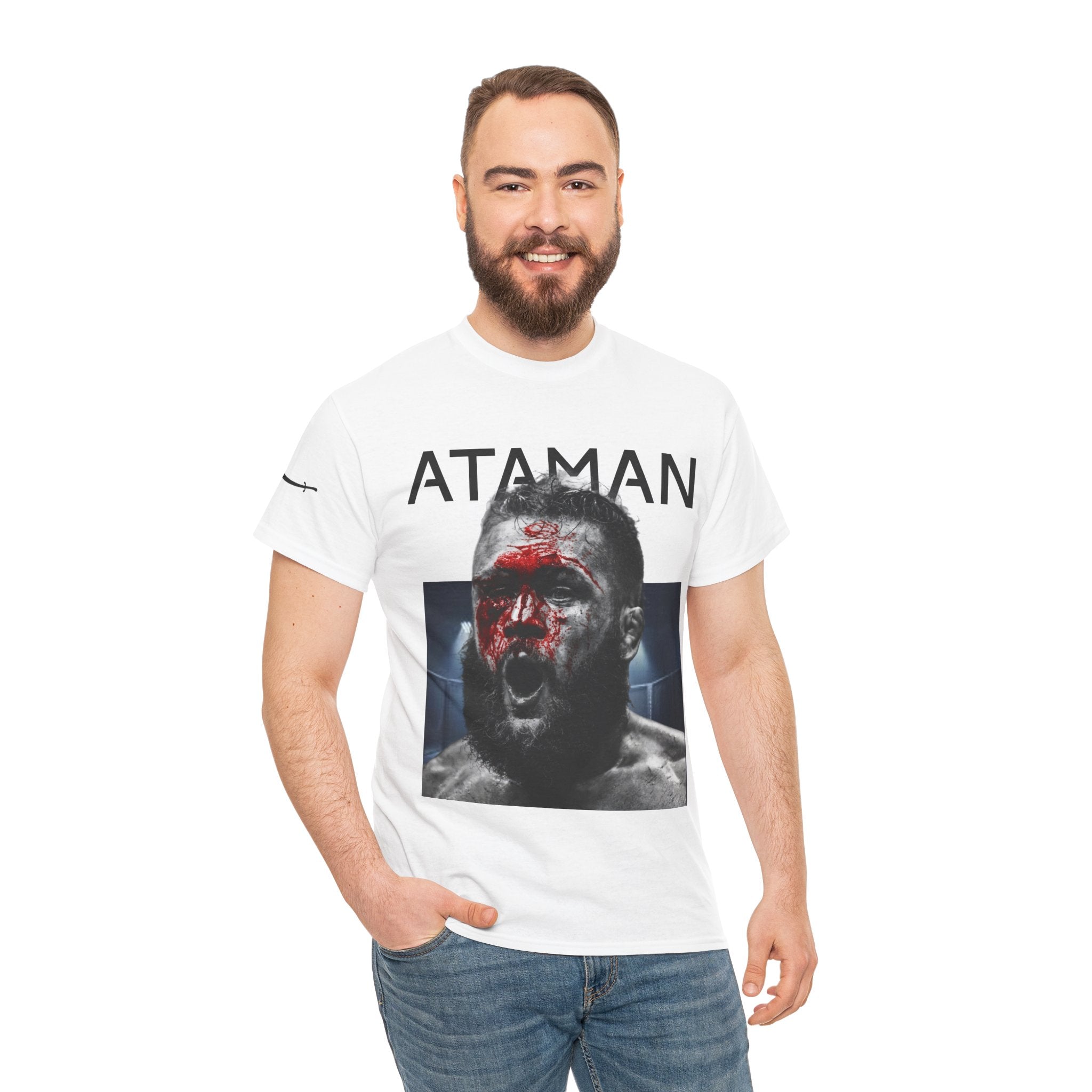 Ataman MMA Fighter T-Shirt — Combat Sports Graphic Tee for Fight Fans