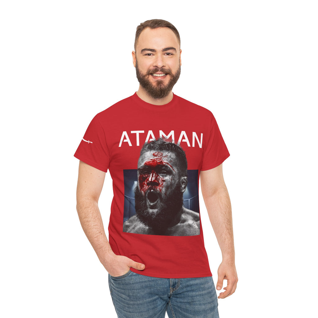 Ataman MMA Fighter T-Shirt — Combat Sports Graphic Tee for Fight Fans