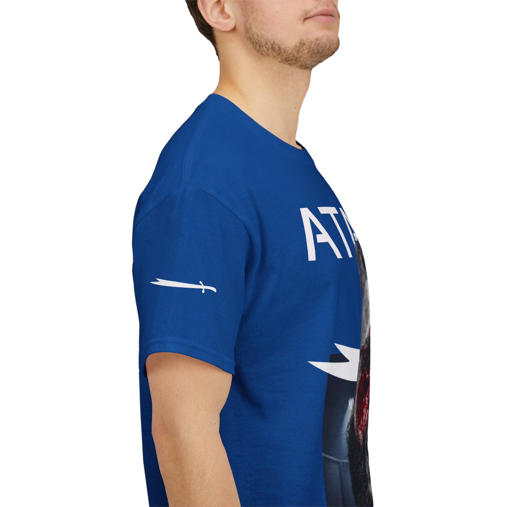 V2 Ataman MMA Fighter T-Shirt — Combat Sports Graphic Tee for Fight Fans (Sword)