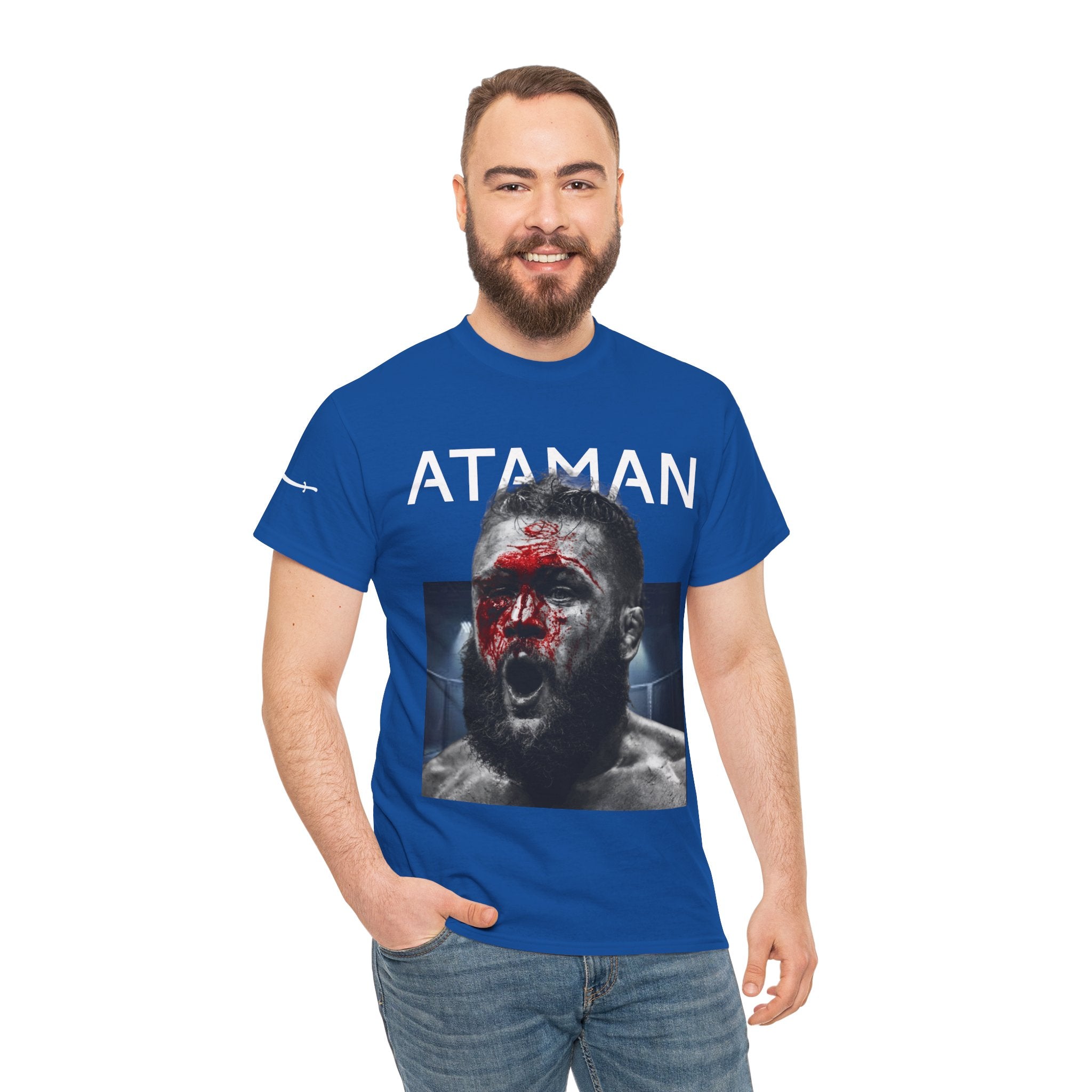 Ataman MMA Fighter T-Shirt — Combat Sports Graphic Tee for Fight Fans