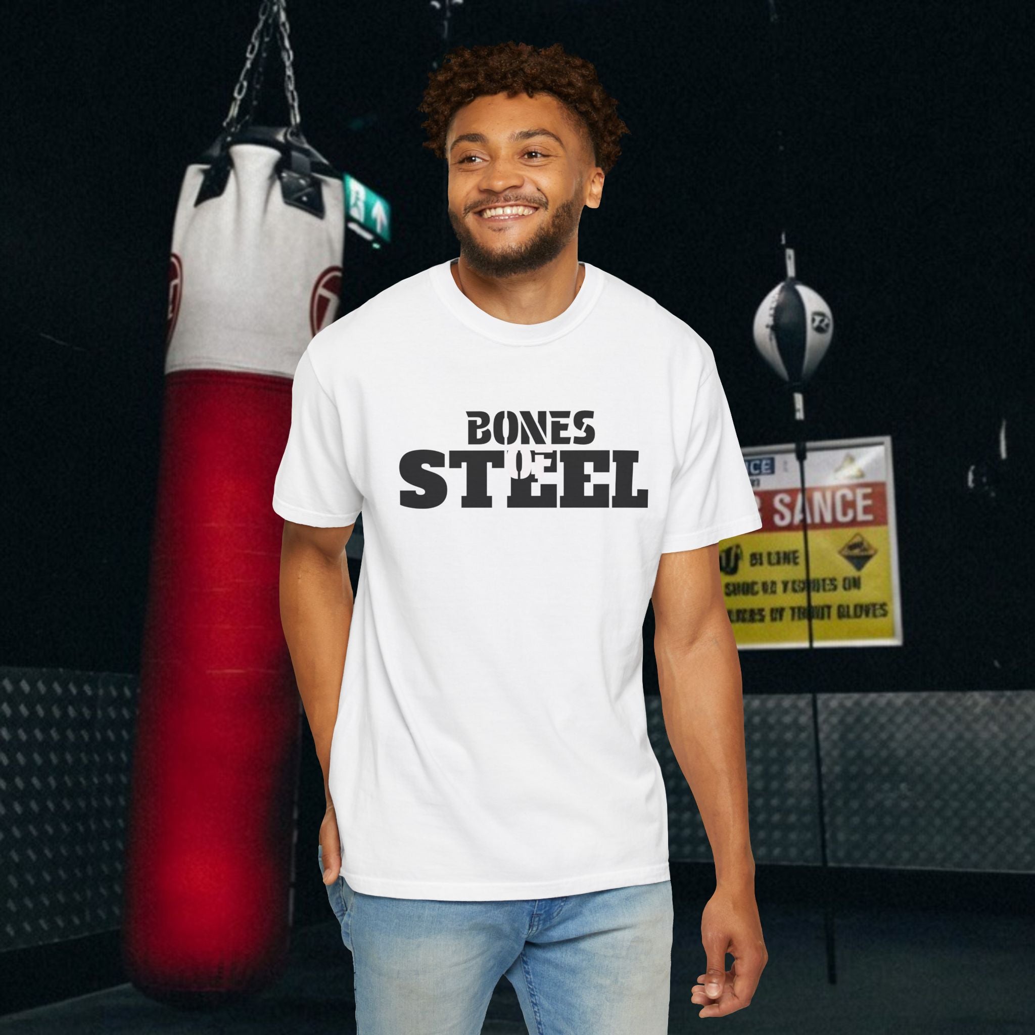 BONES OF STEEL - Gym, Motivation, Discipline Shirt
